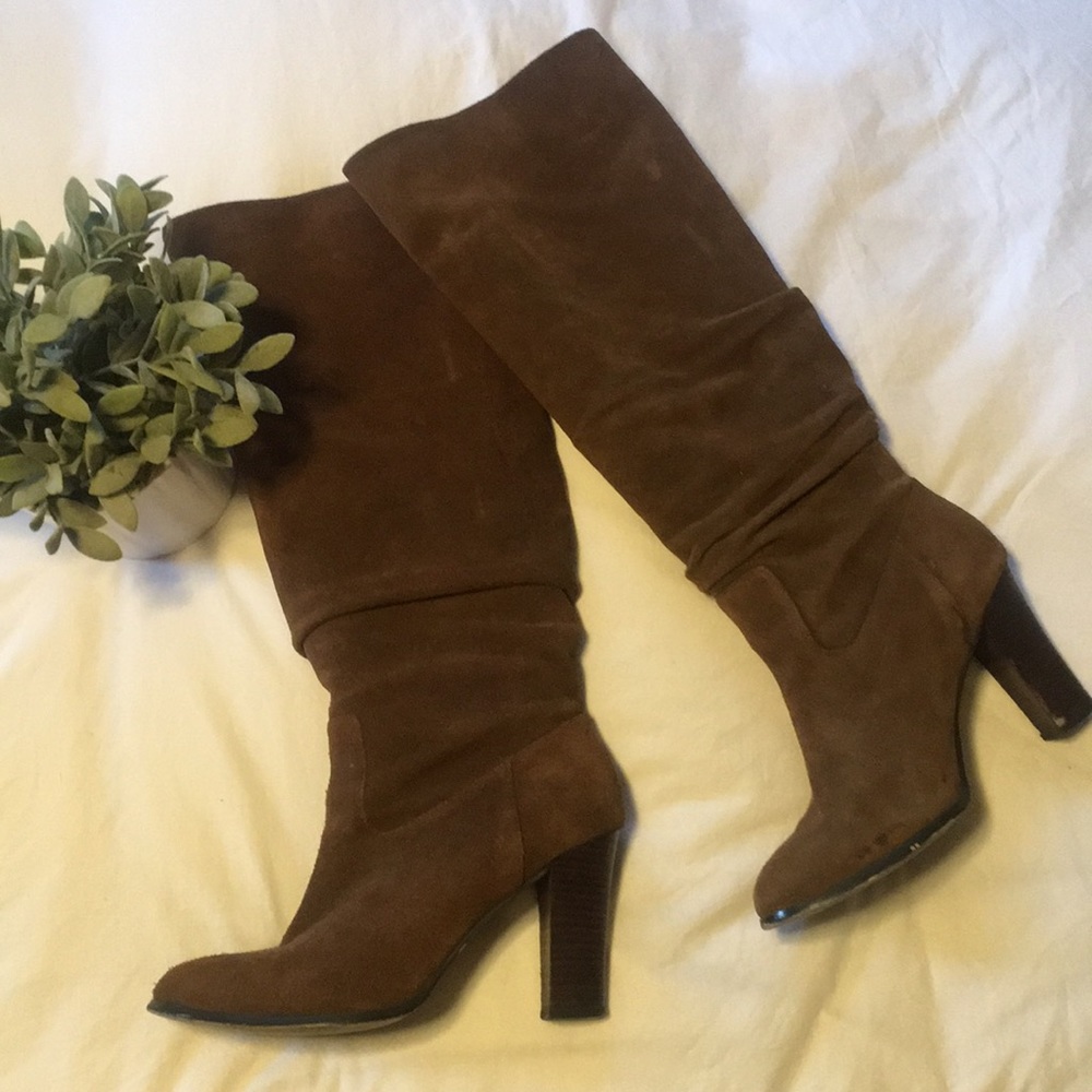 Sexy Boots! Banana Republic high heeled suede👢